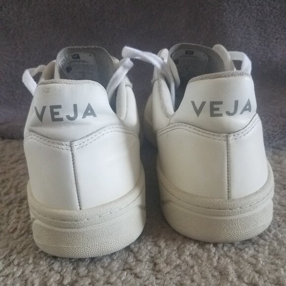 Veja V-10 Sneaker Unisex Men 7 Women 8.5 White - Picture 4 of 7